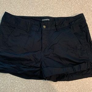 Express black shorts